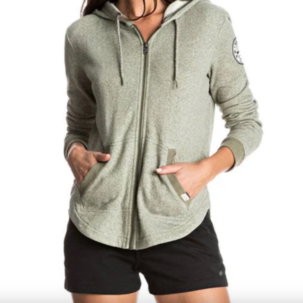 Roxy Hawser A Zip Hoodie L